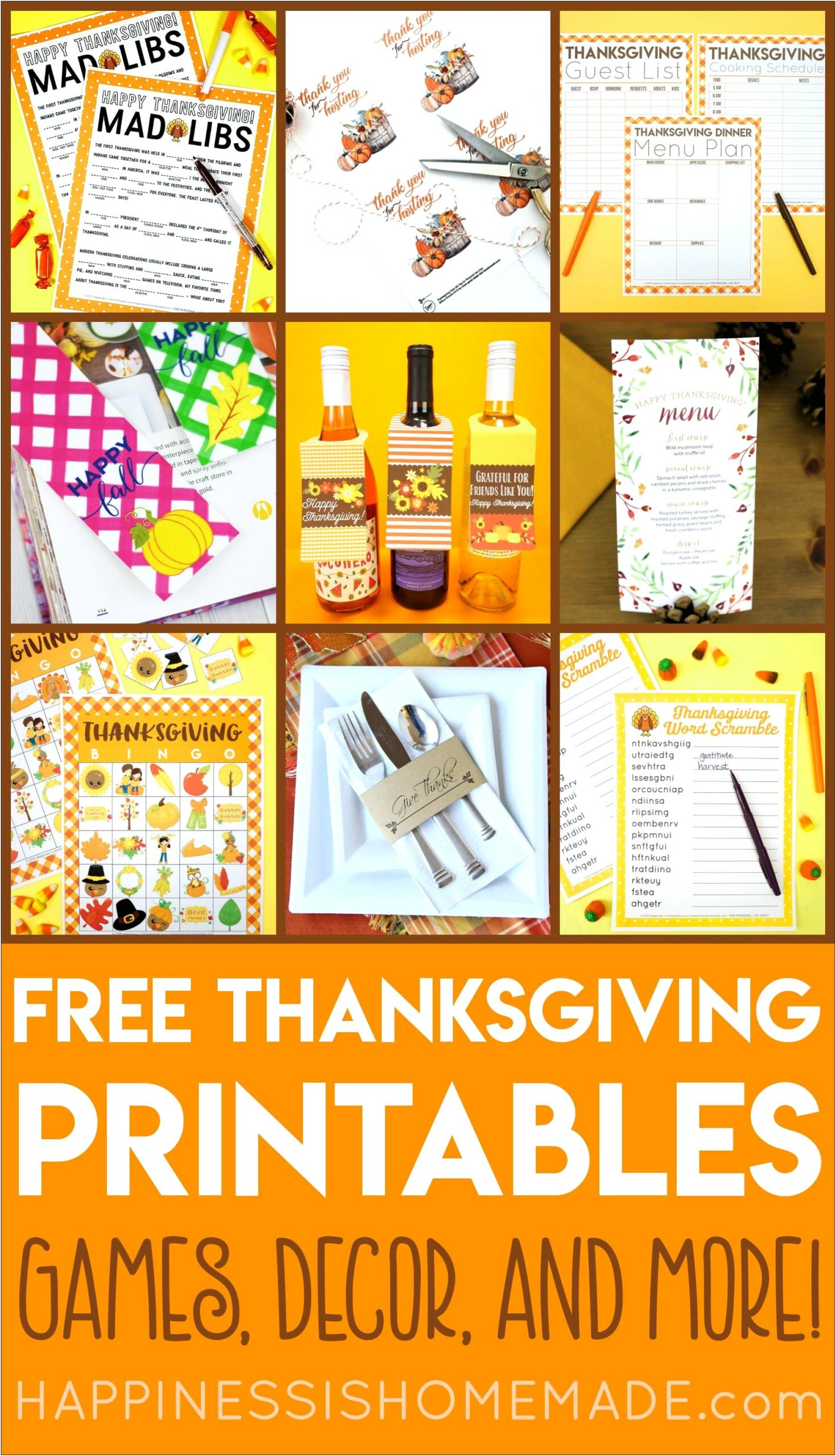 Free Thanksgiving Newsletter Templates For Word