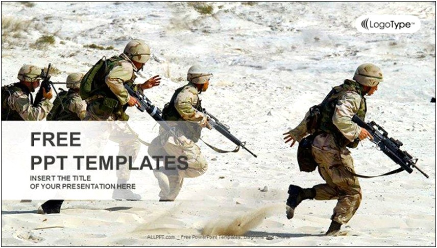 Free War Military Powerpoint Templates Download