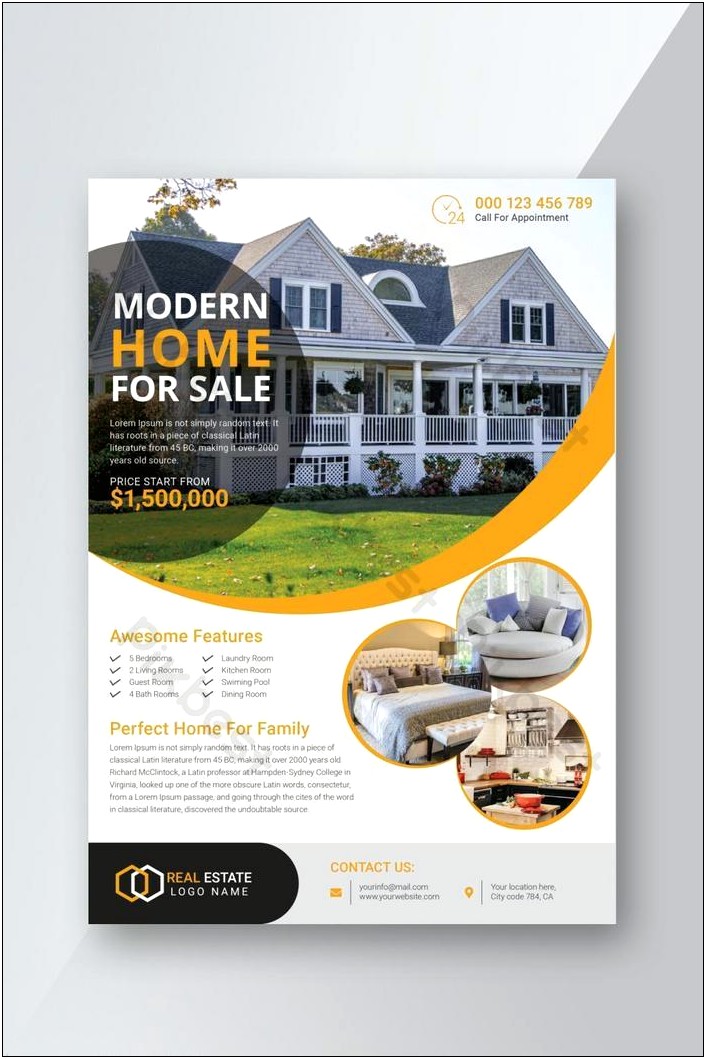 Free Word Real Estate Flyer Templates