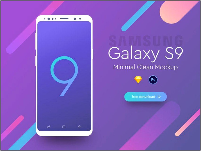 Galaxy S9 Case Template Download Psd