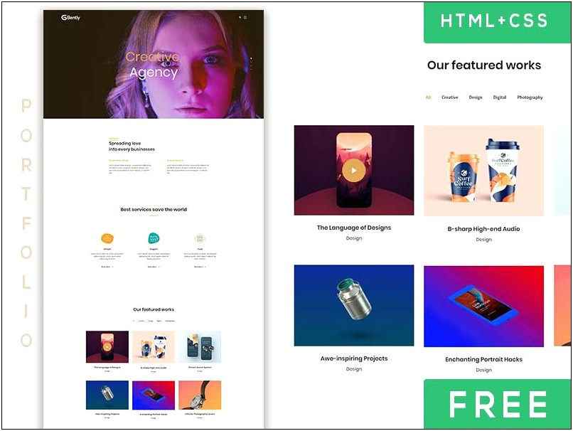 Gallery Html Css Template Free Download