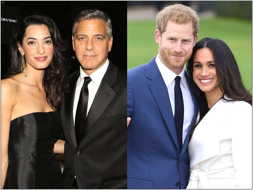 George Clooney And Amal Wedding Invite