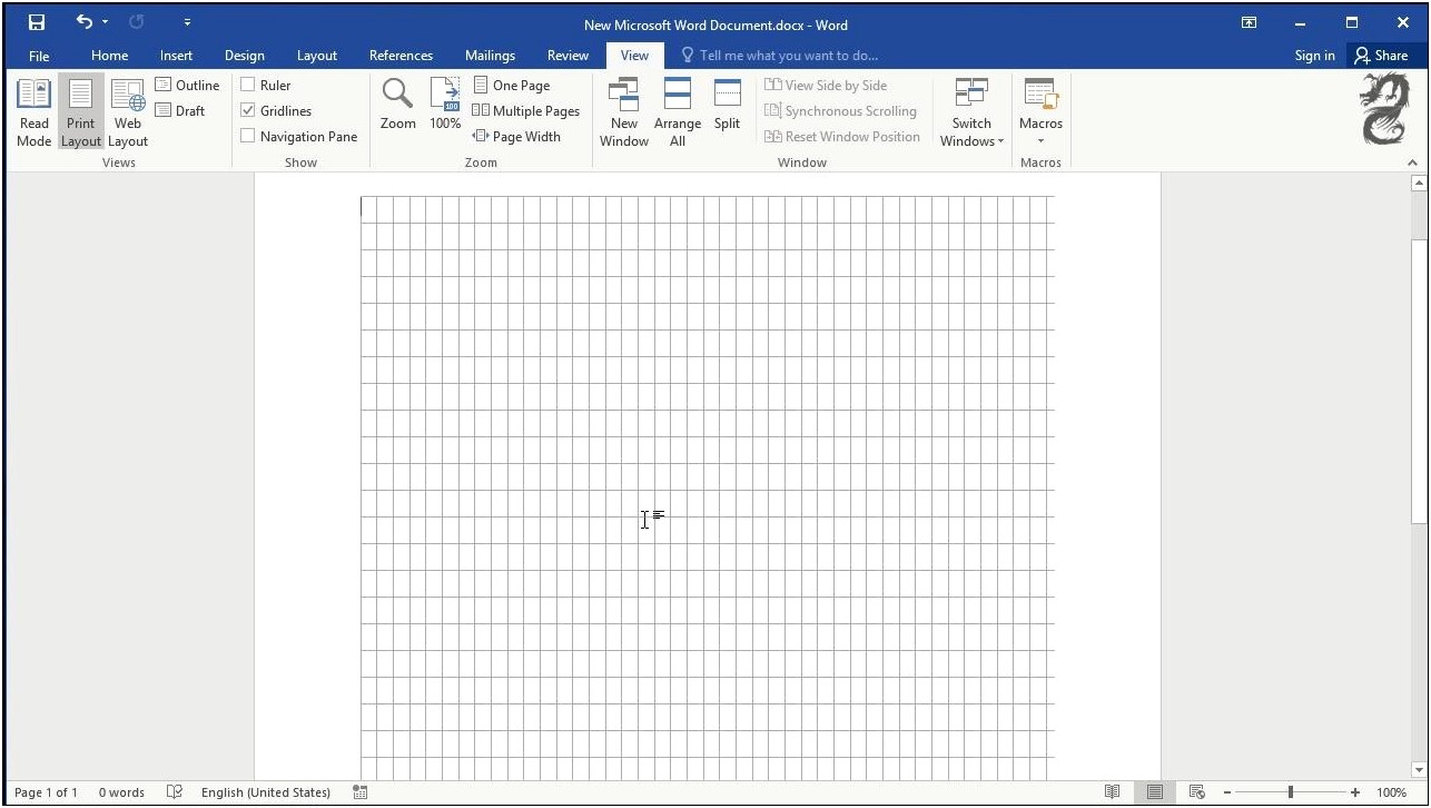 Getting Graph Paper Templates In Word