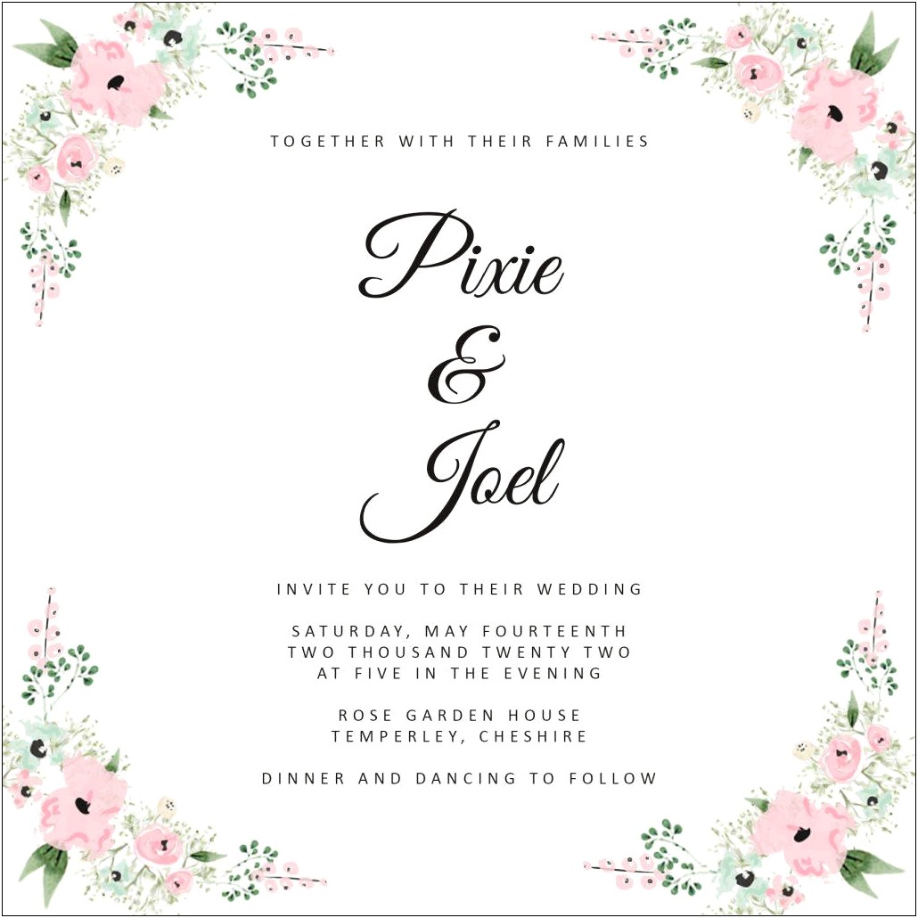 Good Font For Wedding Invitations On Word