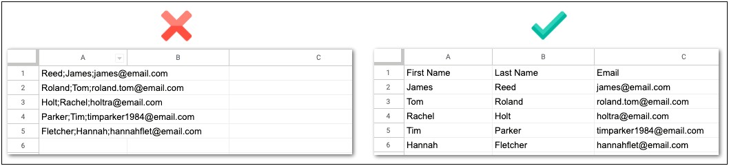 Google Contacts Csv File Format Template Download
