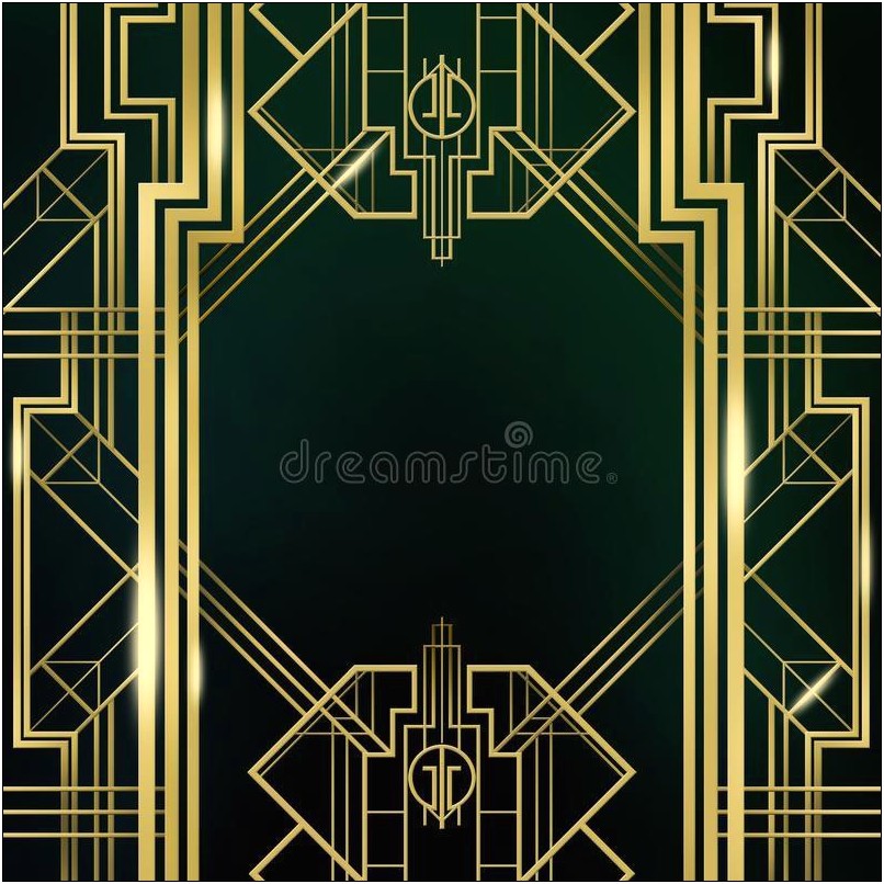 Great Gatsby Tickets Template Free Download