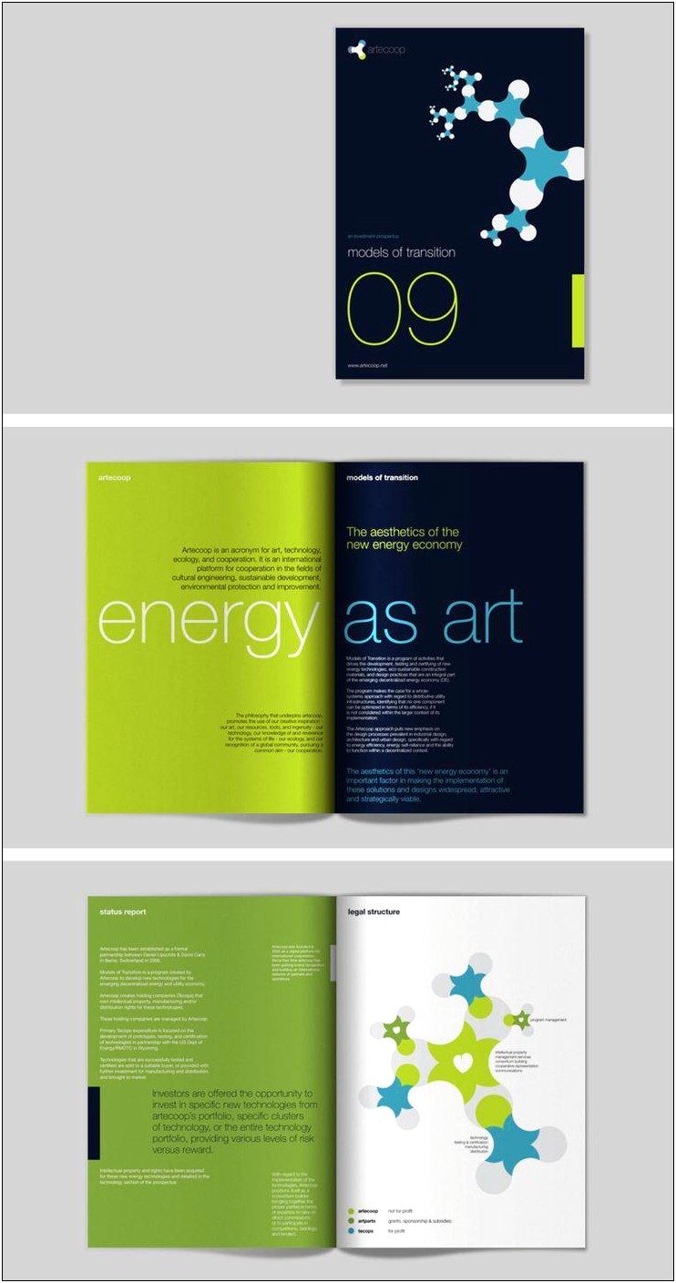 Green Brochure Word Templates Free Download