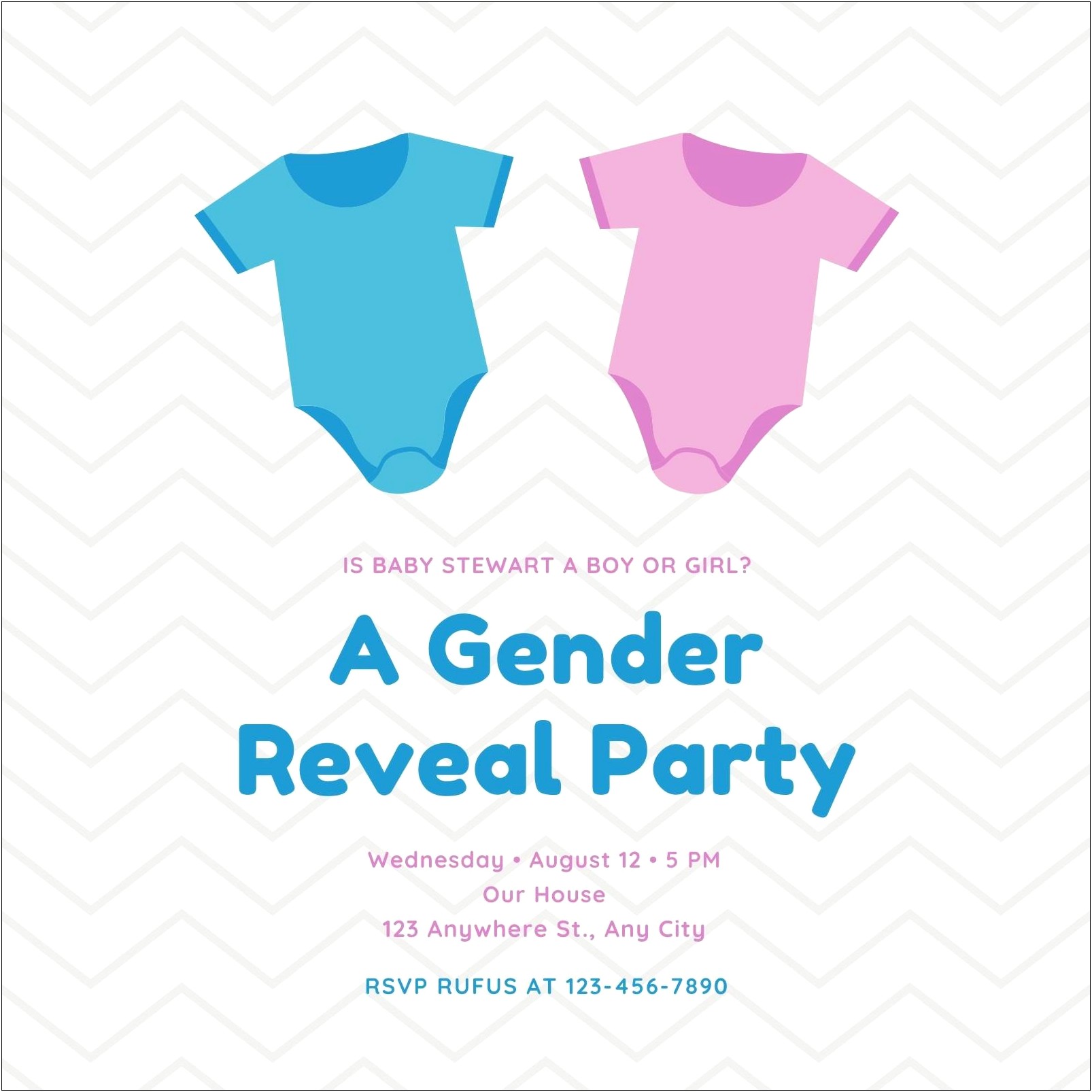 Guns Or Glitter Gender Reveal Download Template Stickers