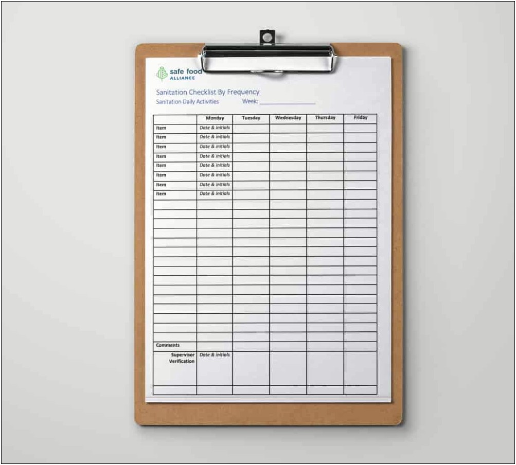Haccp Plan Template Download Blank Forms