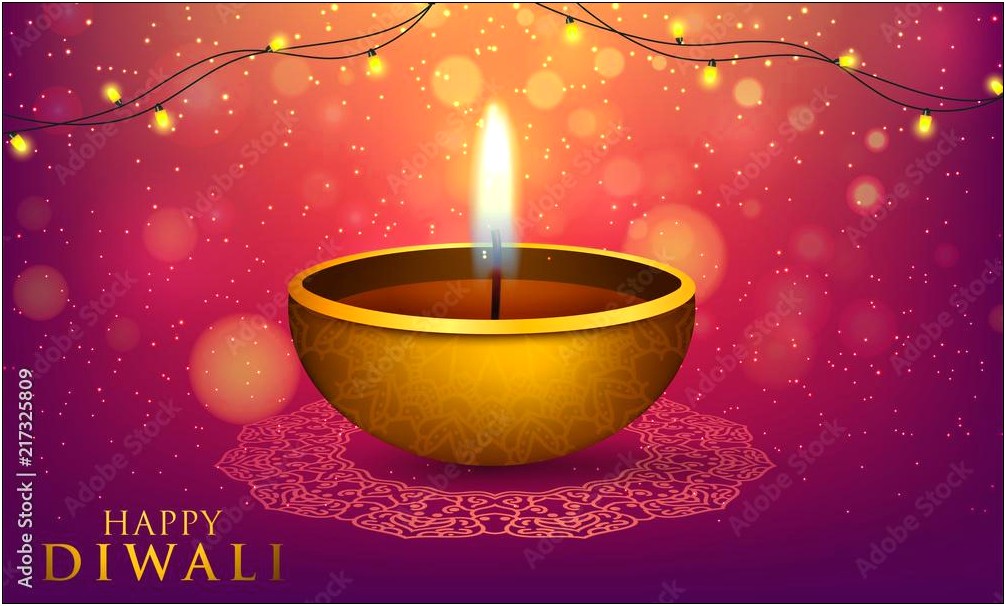 Happy Diwali Banner Template Free Download