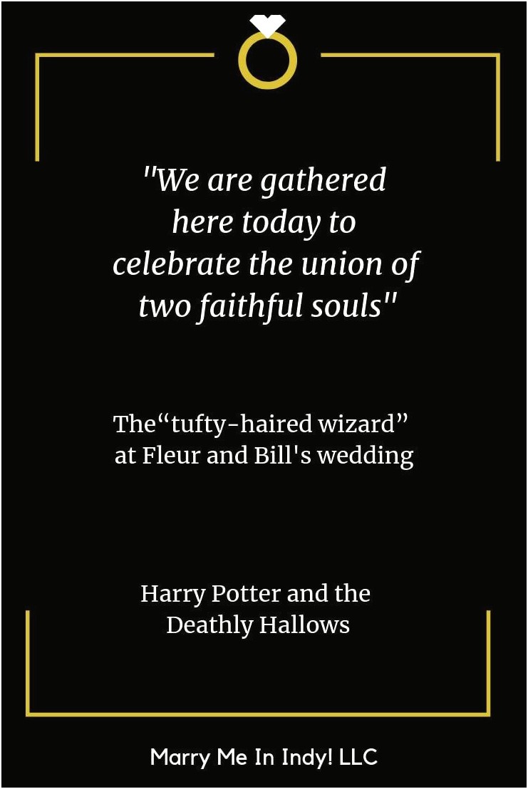 Harry Potter Star Wars Wedding Invitations