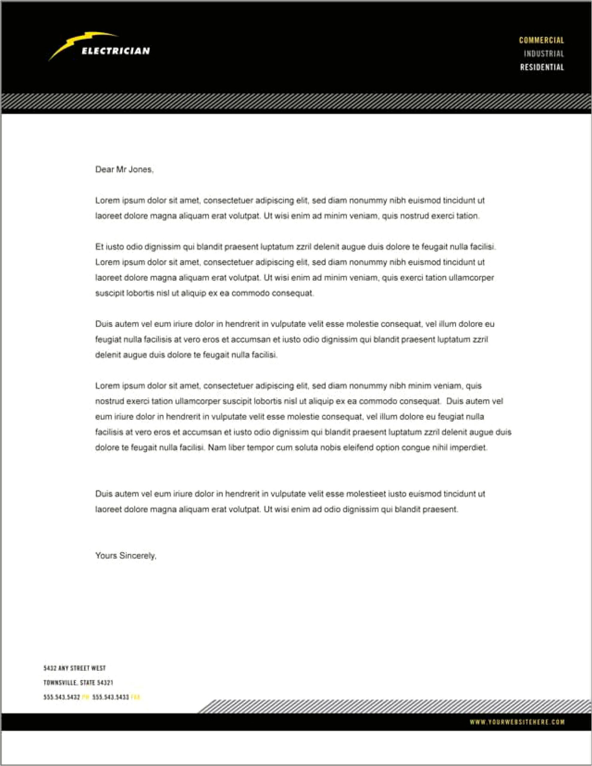Header For Law Firm Letterhead Templates Download