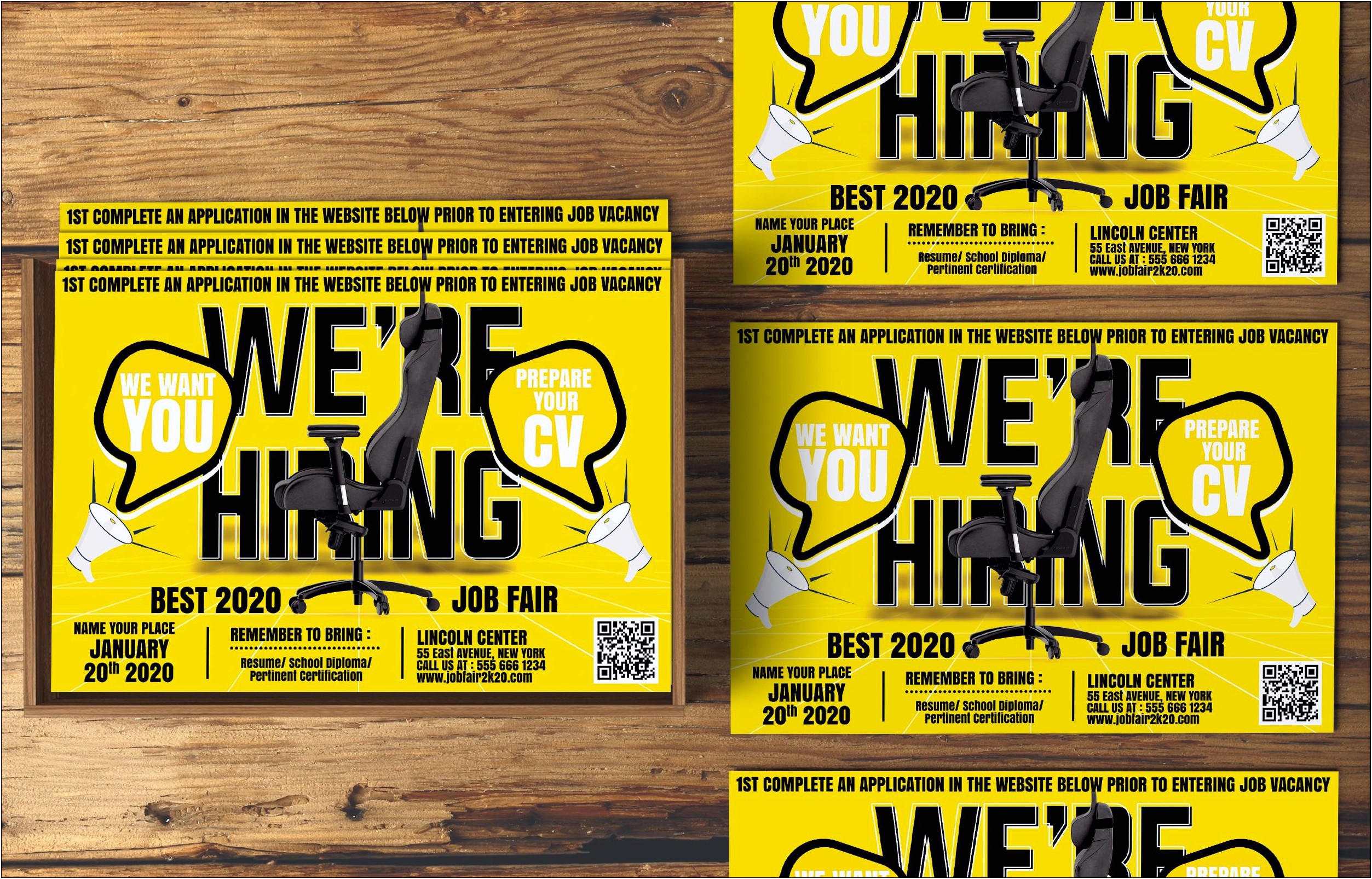 Help Wanted Job Poster Template Word
