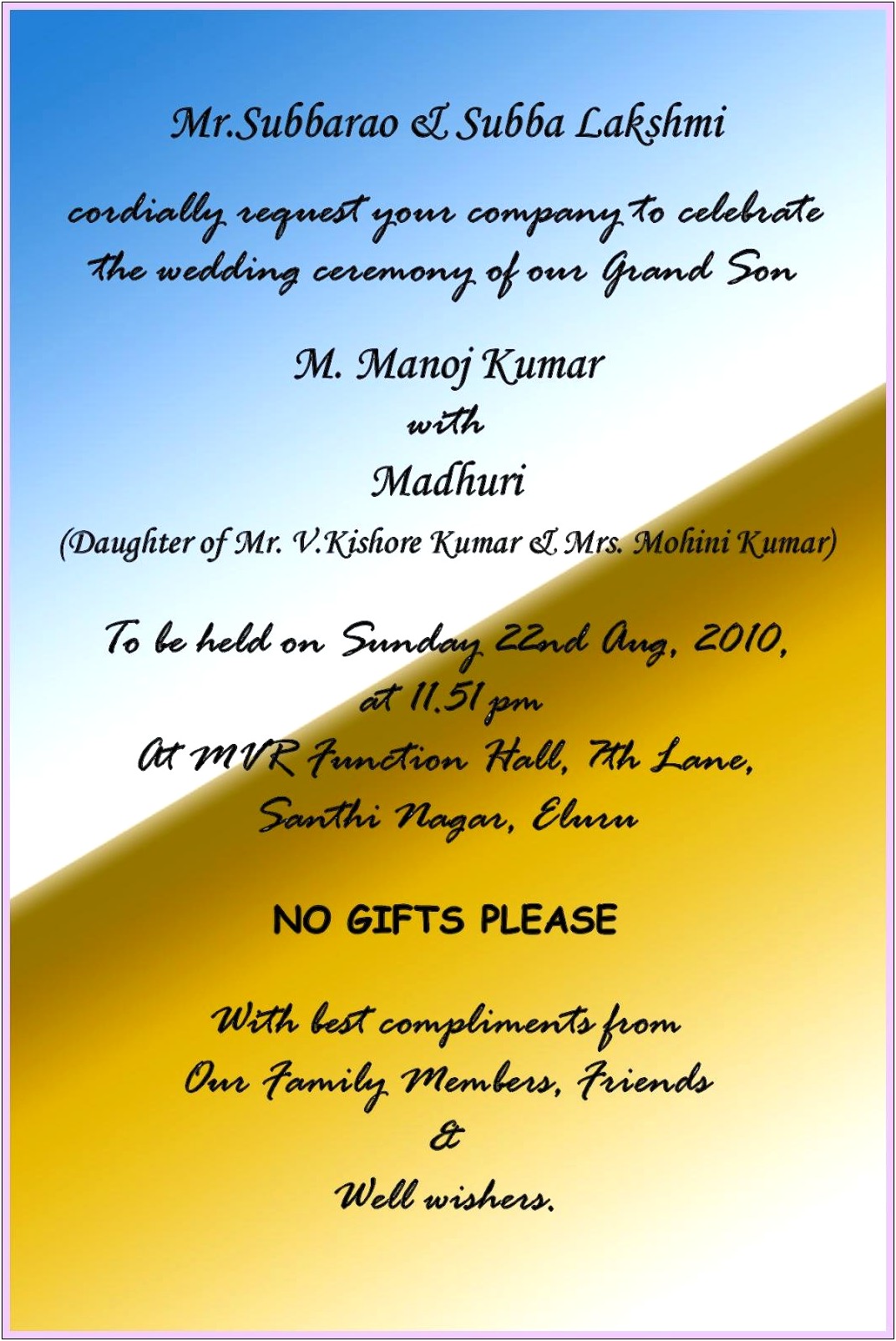 Hindu Wedding Invitation Quotes In Hindi