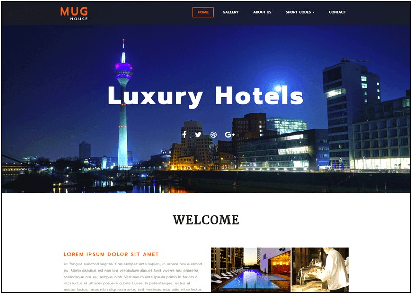 Hotel Management Html Template Free Download