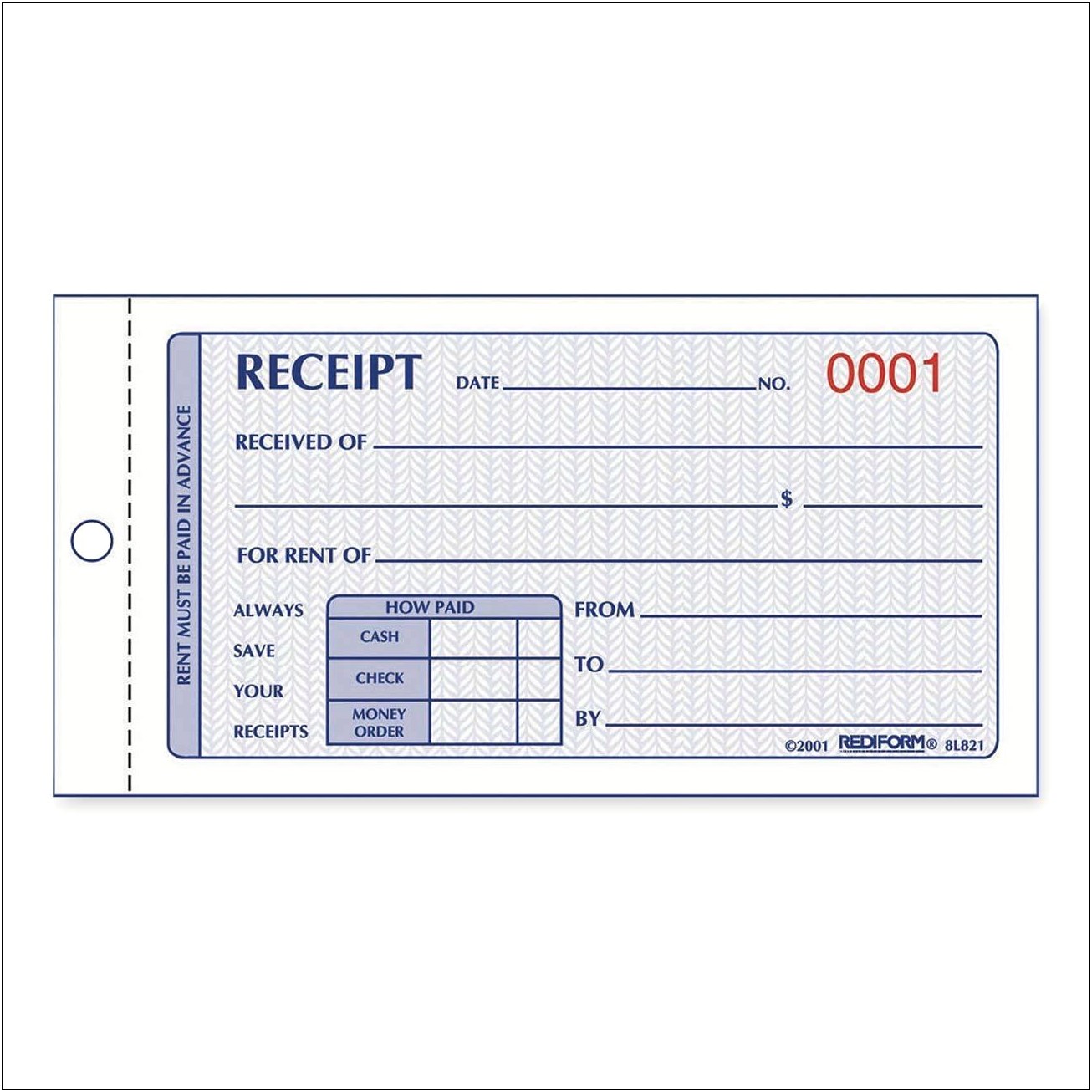 House Rent Receipt Template Word Document India