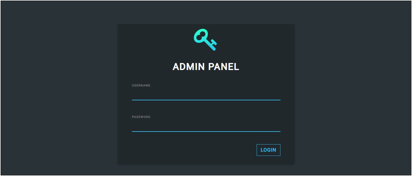 Html Css Template With Login Form Download