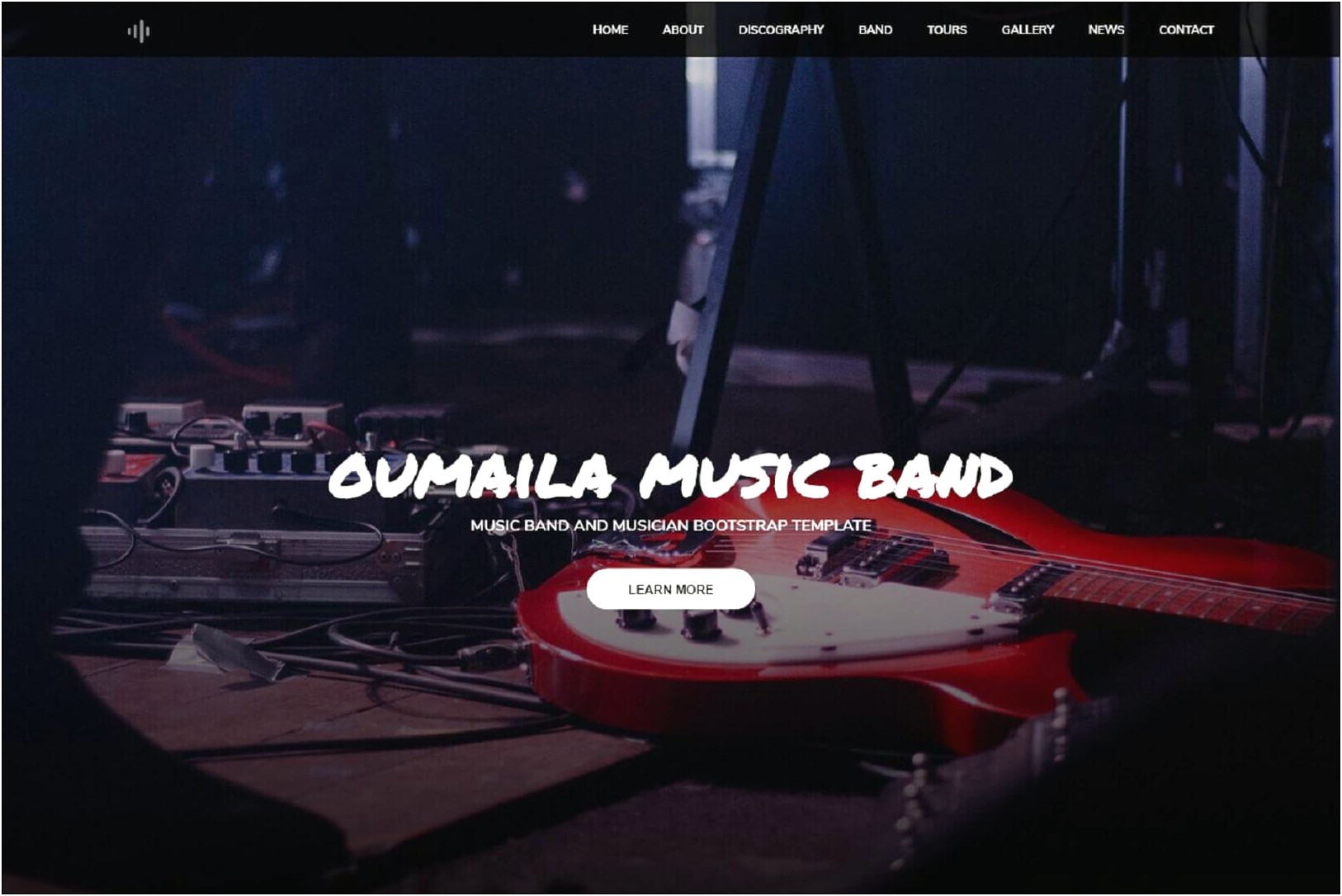 Html Template Free Download For Music