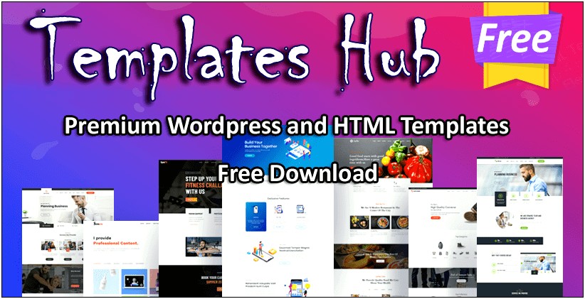 Html Templates For Wordpress Free Download