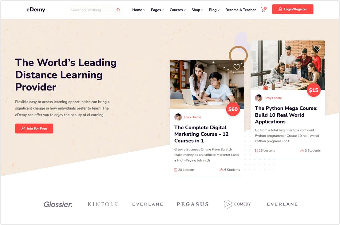 Html5 Css3 Education Templates Free Download