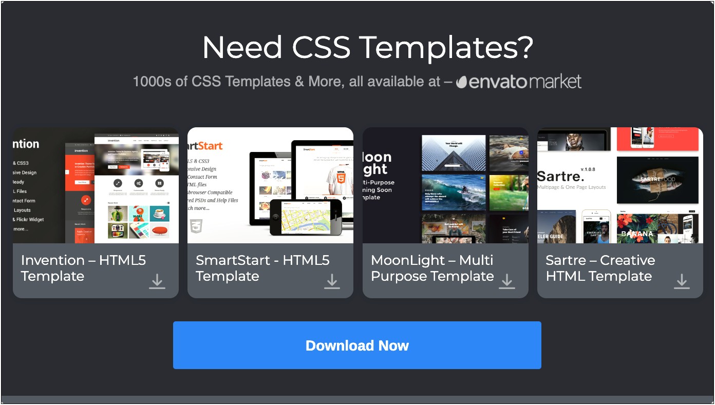 Html5 Template Free Download With Css