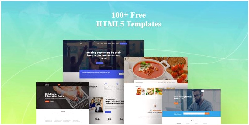 Html5 Web Design Templates Free Download
