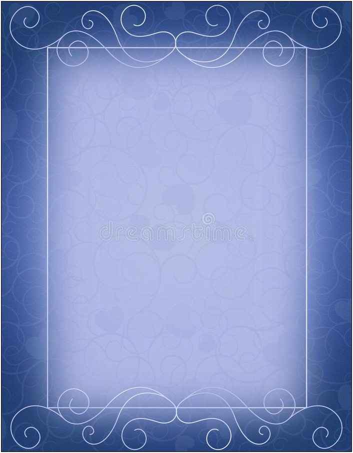 Ice Blue And Silver Wedding Invitations Background