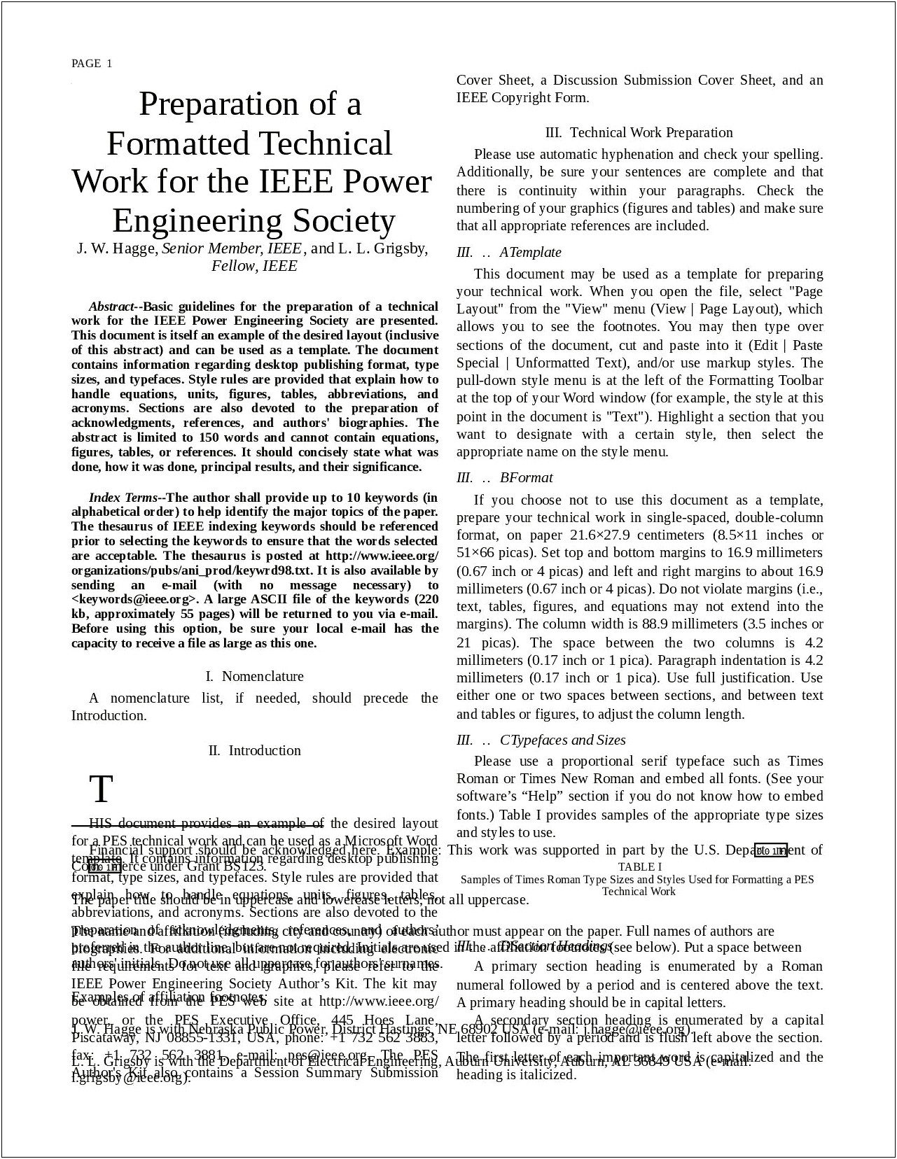 Ieee Transactions On Magnetics Template Word