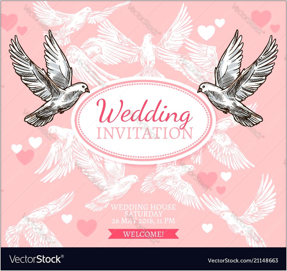 Images Of Doves For Wedding Invitation
