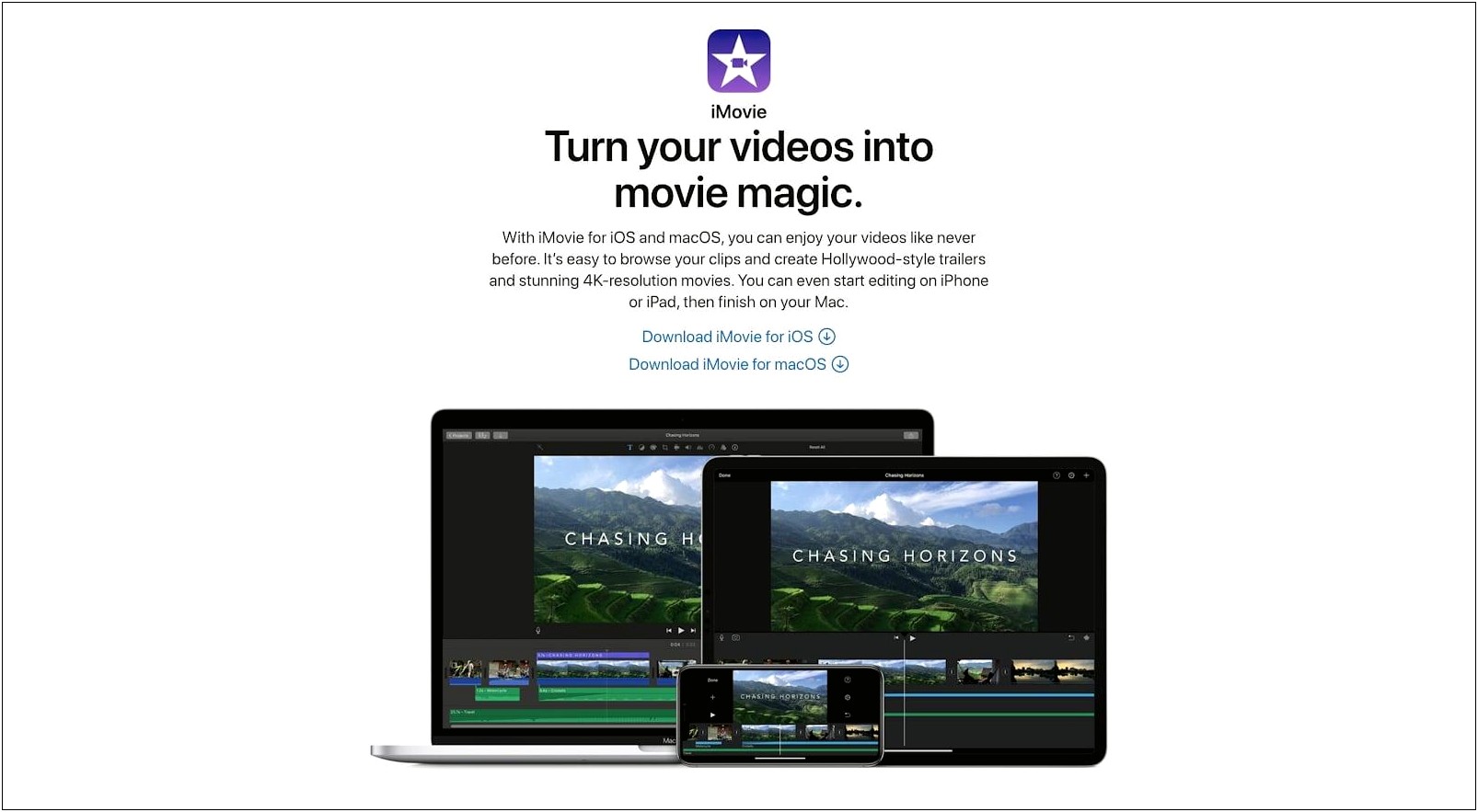 Imovie Trailer Templates Download For Iphone