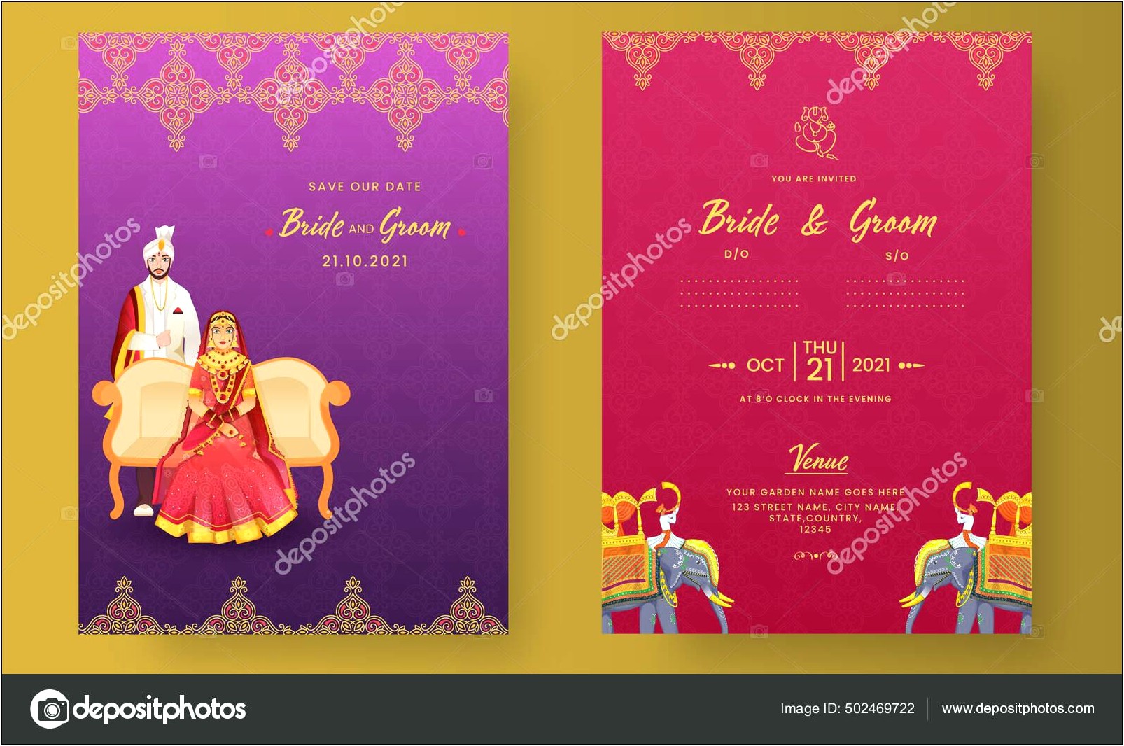 Indian Wedding Invitation Message From Bride