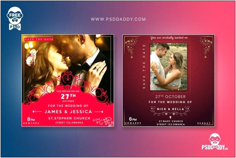 Indian Wedding Invitation Psd Files Free Download