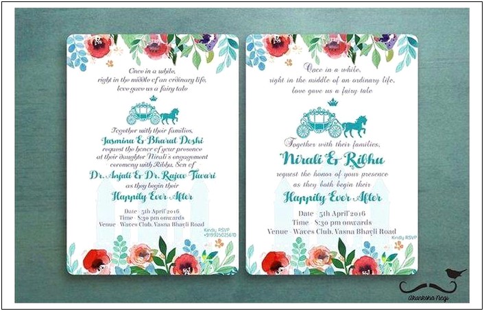 Indian Wedding Reception Invitation Wording In Hindi