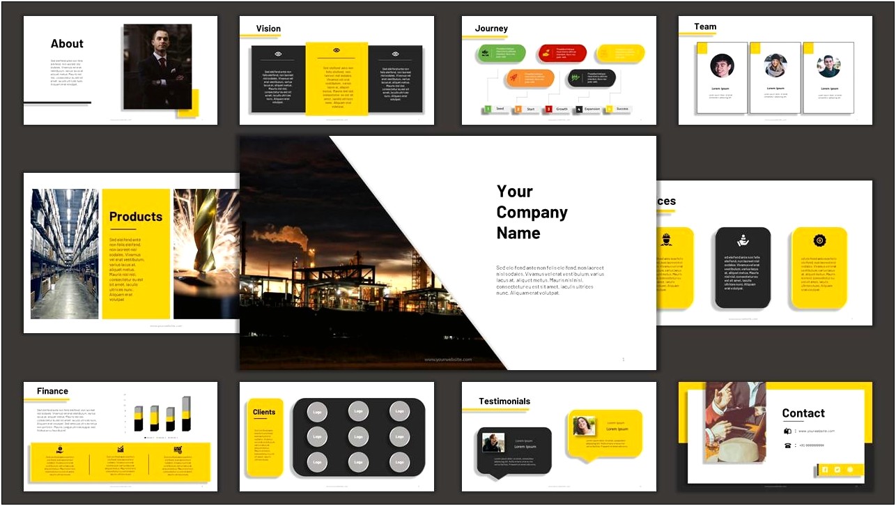 Industrial Templates For Powerpoint Free Download