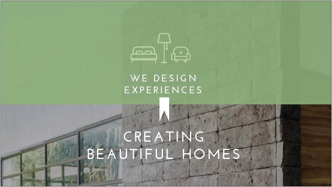 Interior Design Company Profile Template Word