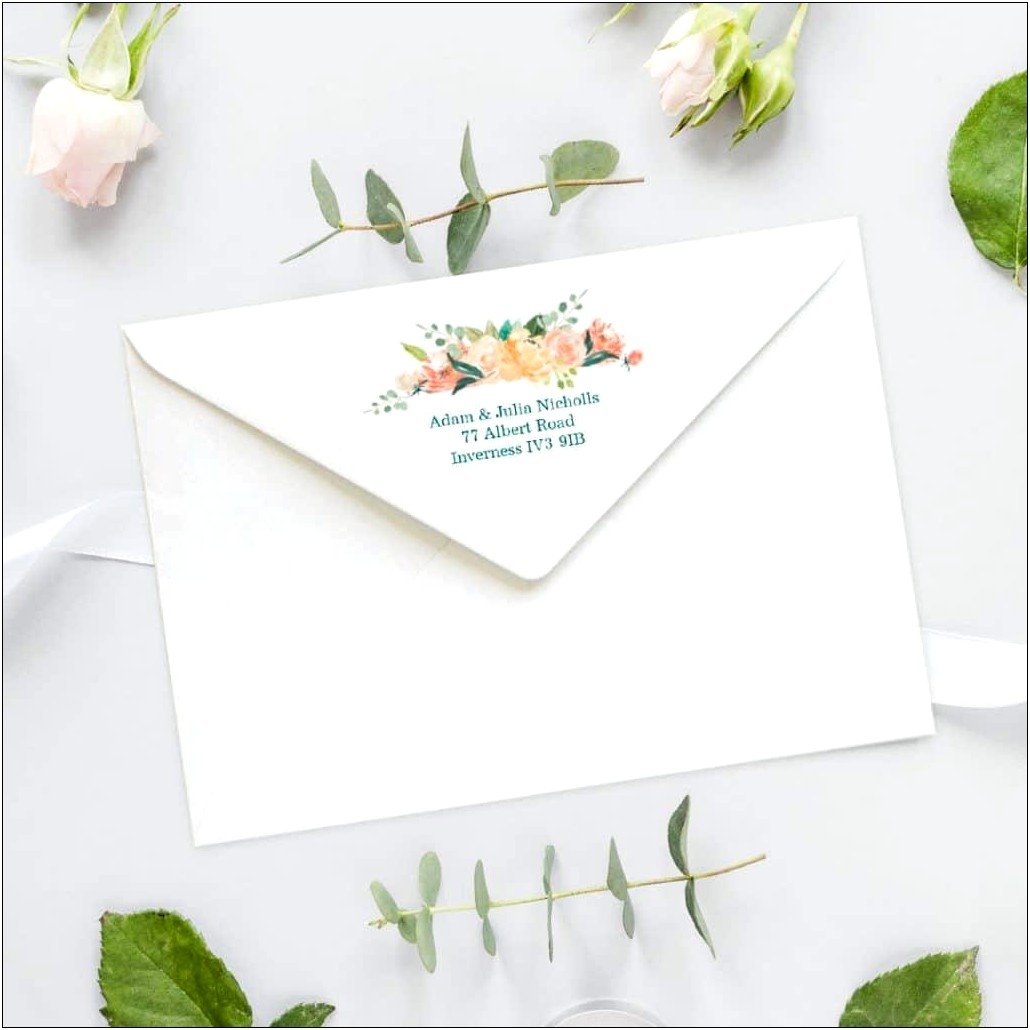 Is A Return Address Required On Wedding Invitations