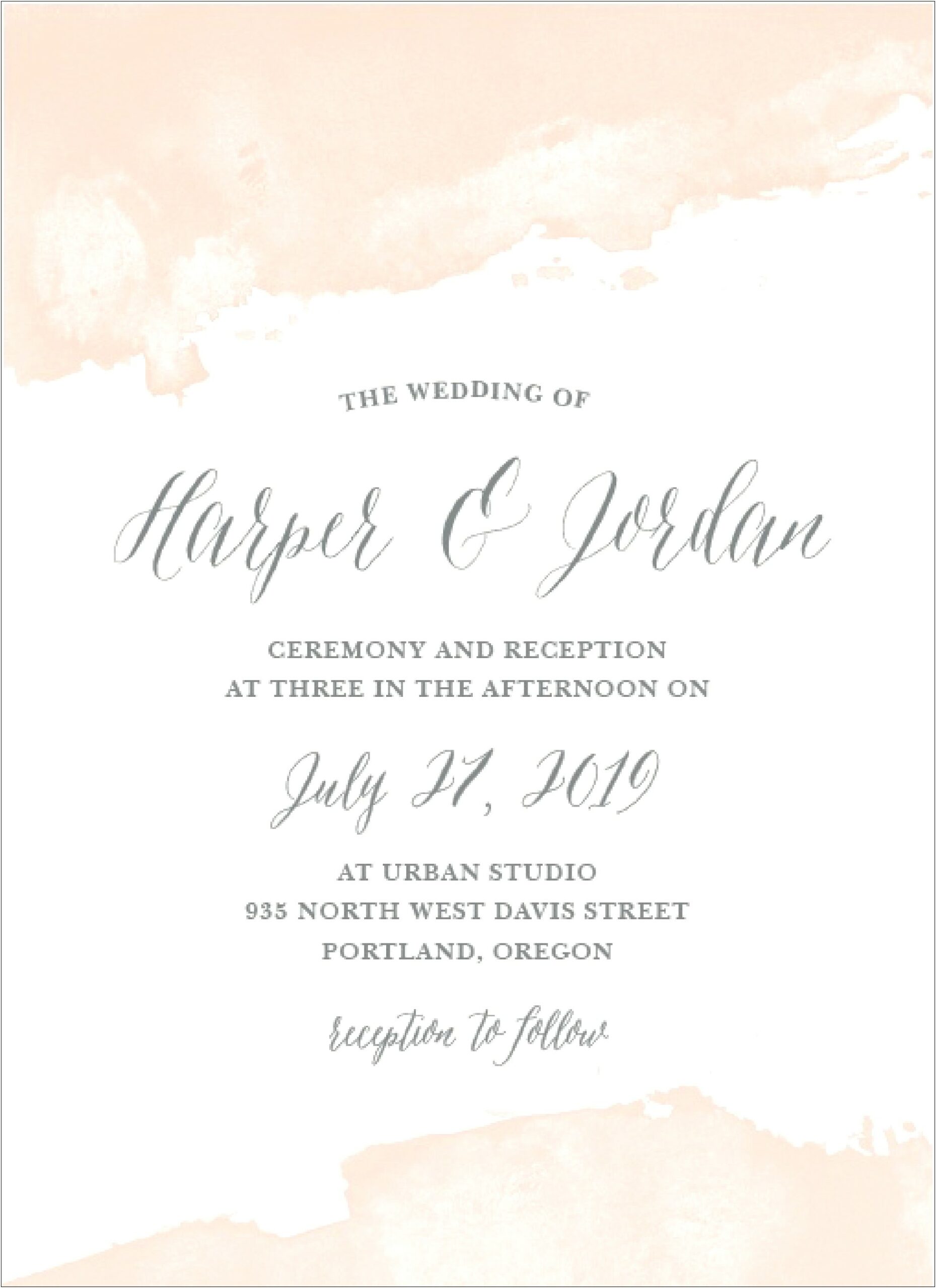 Is And Family Capitalized On Wedding Invitations