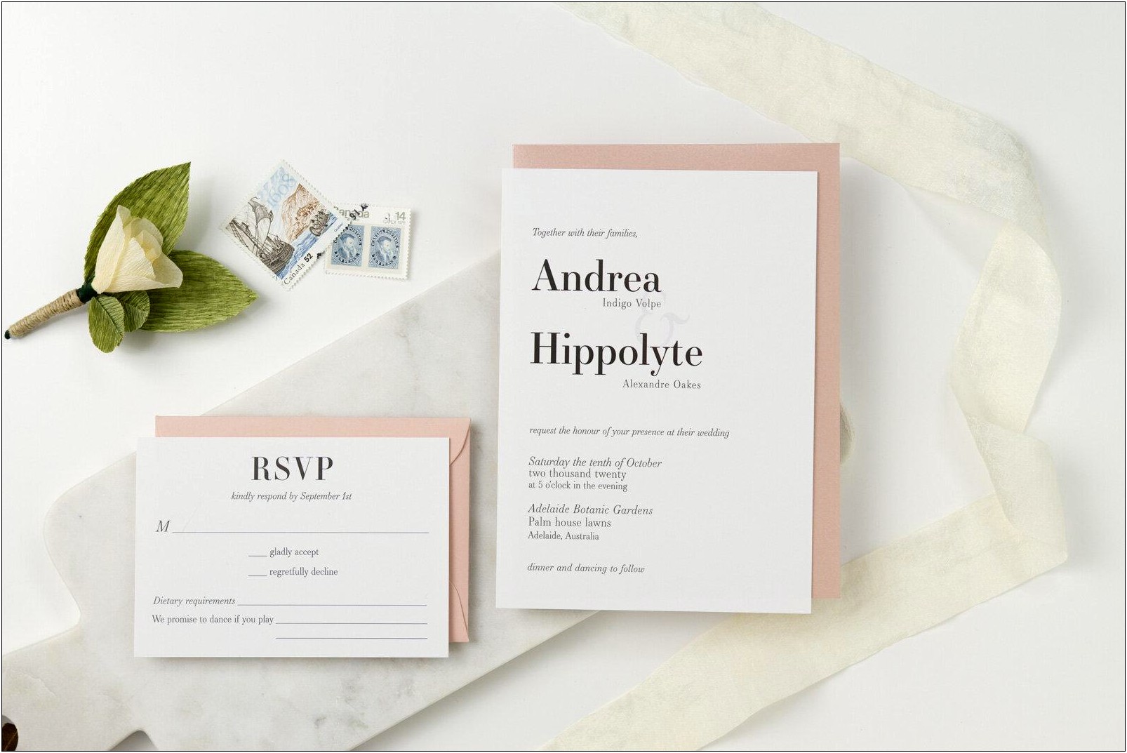 Is Light Card Stock Appropriate For Wedding Invitation