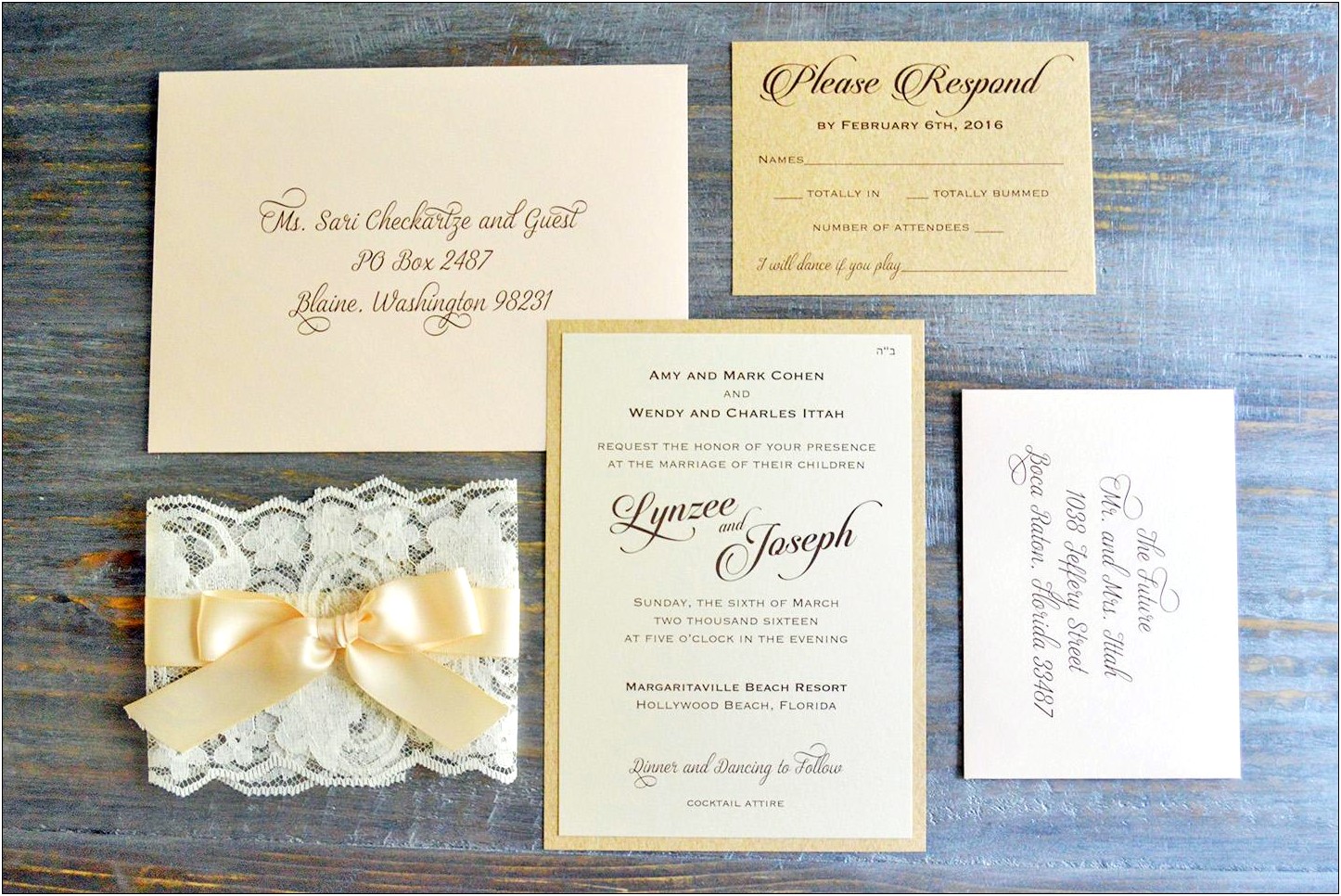 Is Proper To Address Wedding Invitation And Guest
