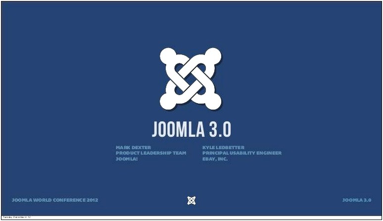 Isis Template Joomla 3.0 Download