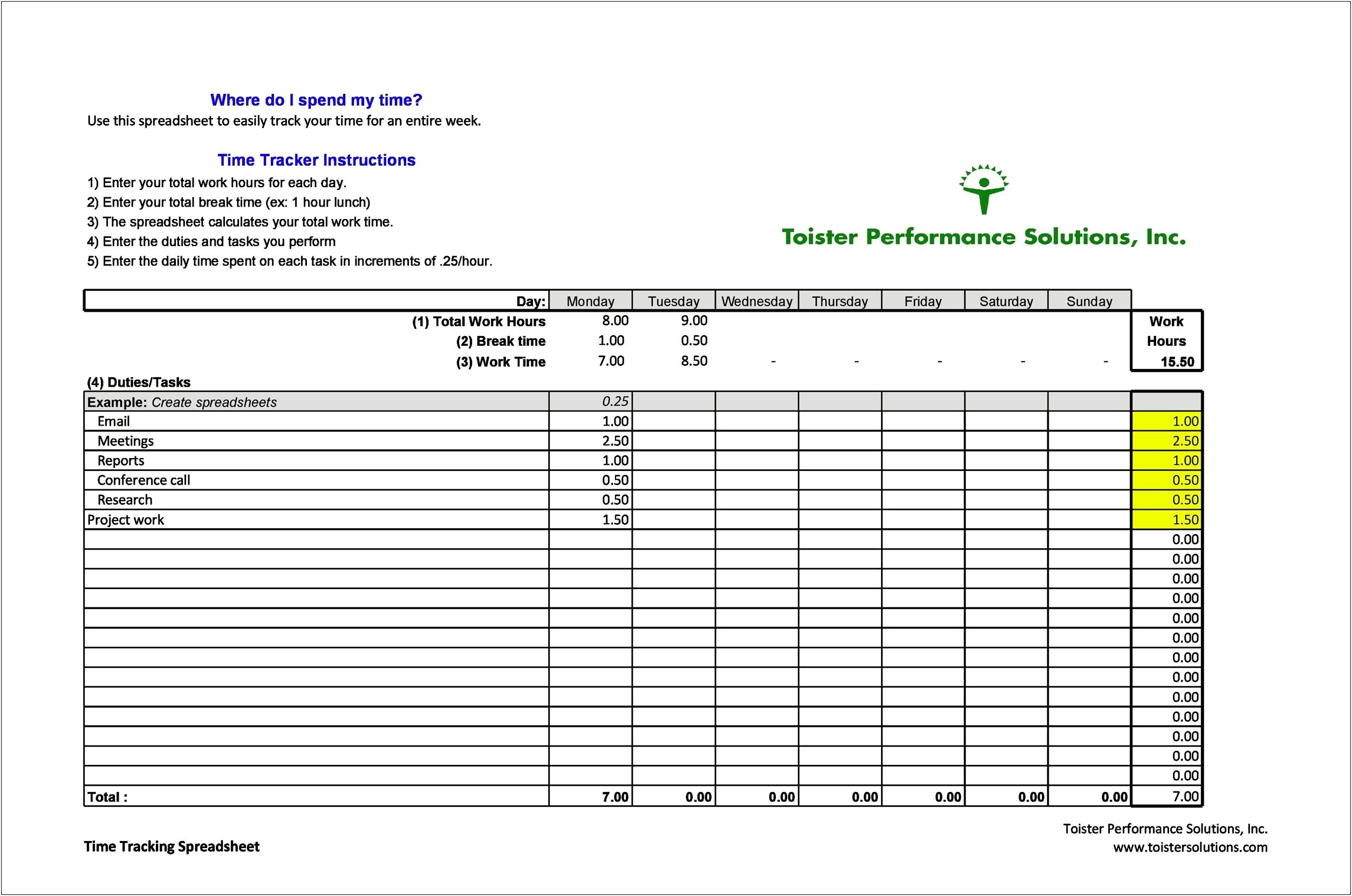 Job Tracking Template Excel Free Download