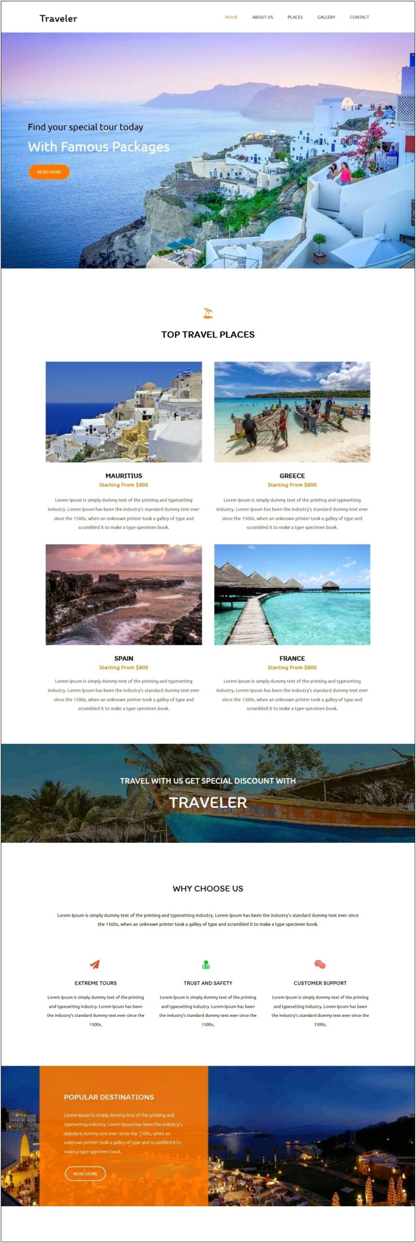 Joomla Travel Agency Templates Free Download
