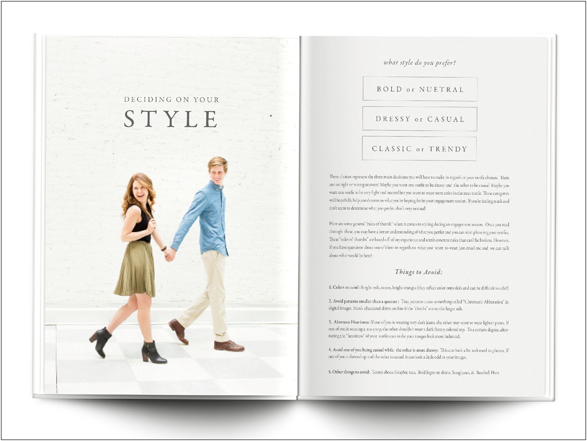 Katelyn James Wedding Experience Template Download