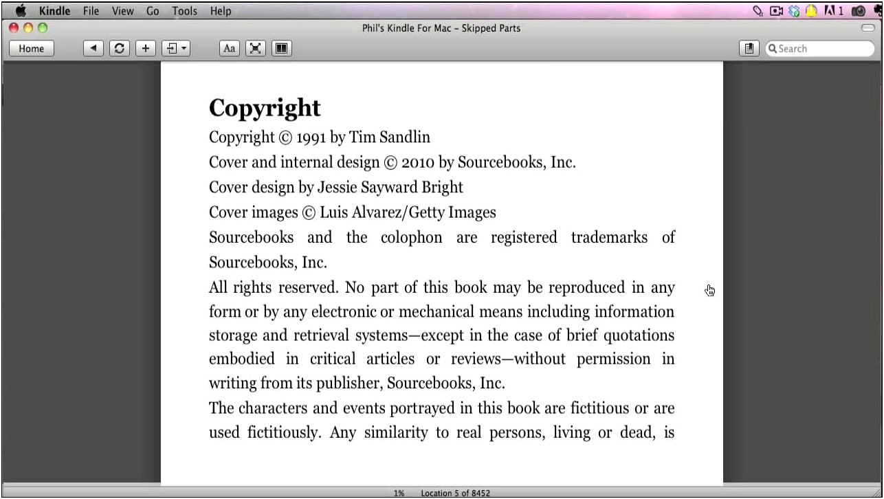Kindle Book Format Template For Microsfot Word