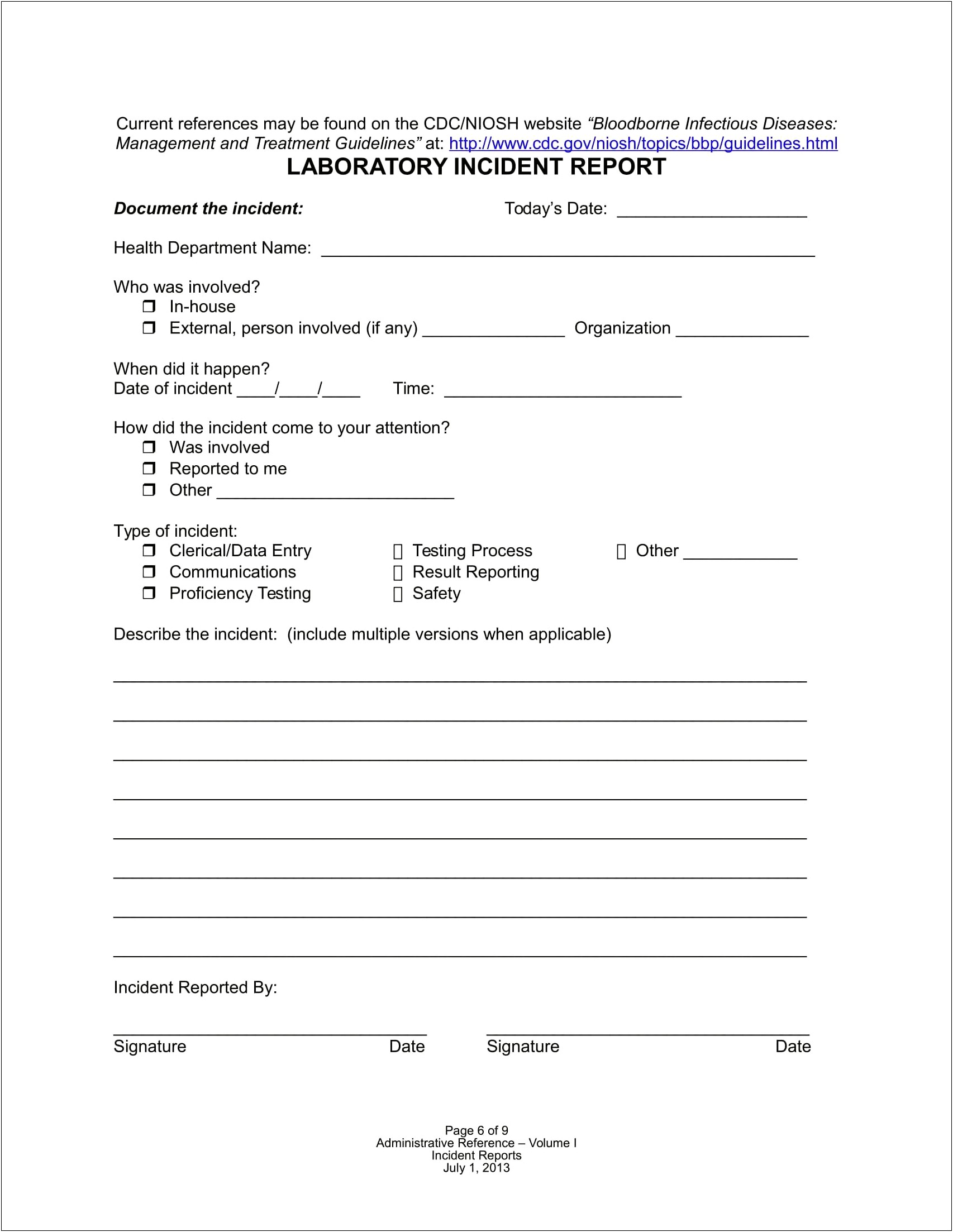 Lab Report Template Word Middle School