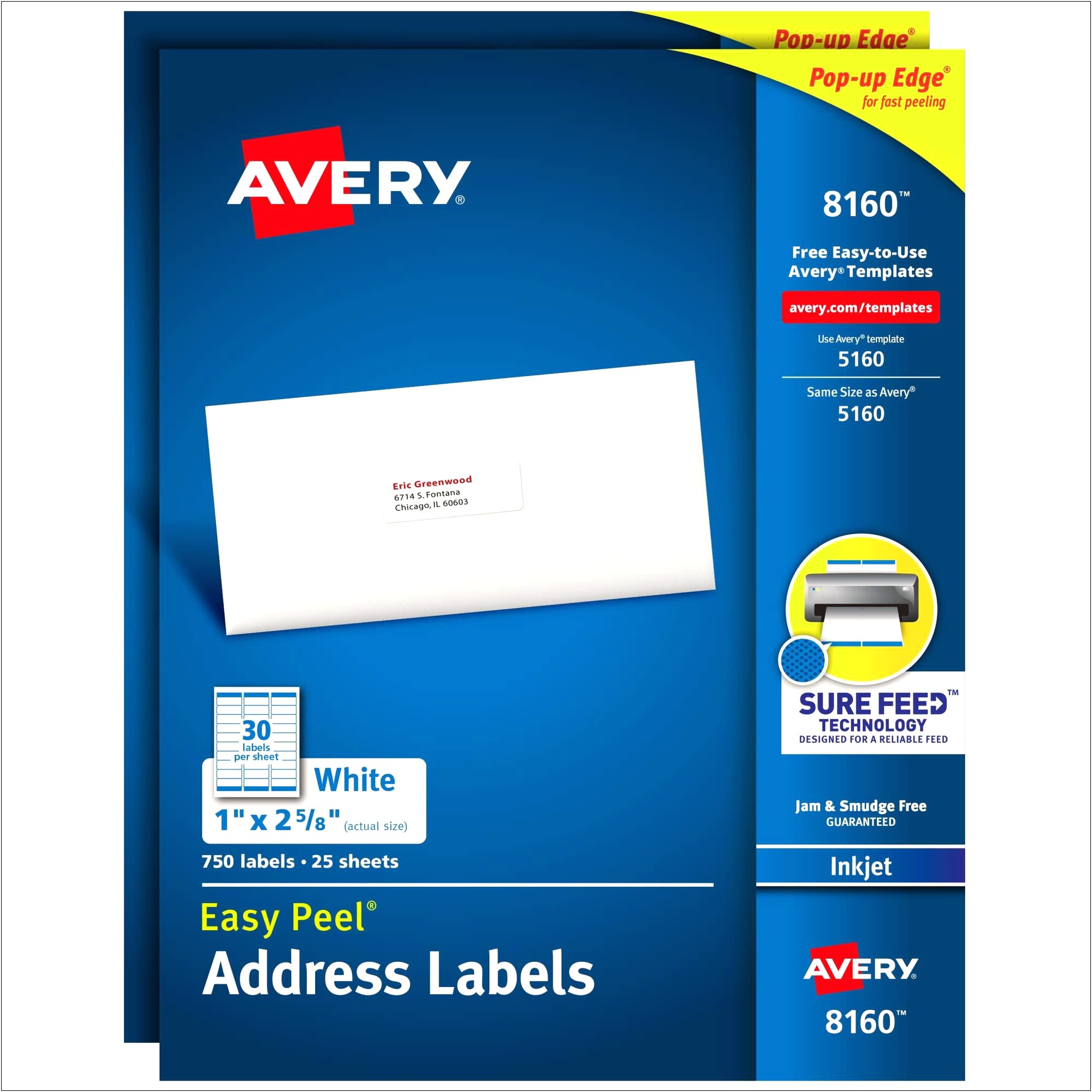 Label Template For Word Avery 5160