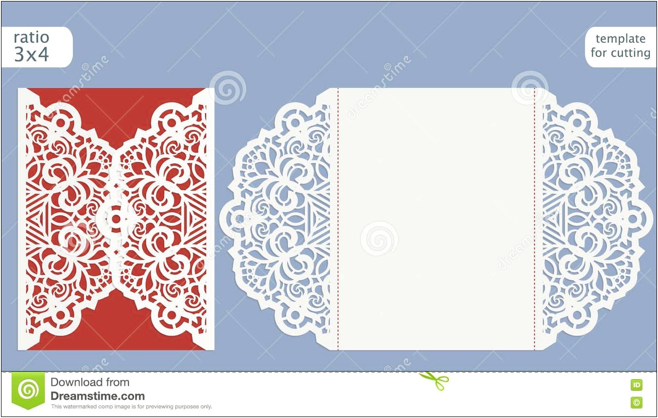 Laser Cut Lace Template Free Download