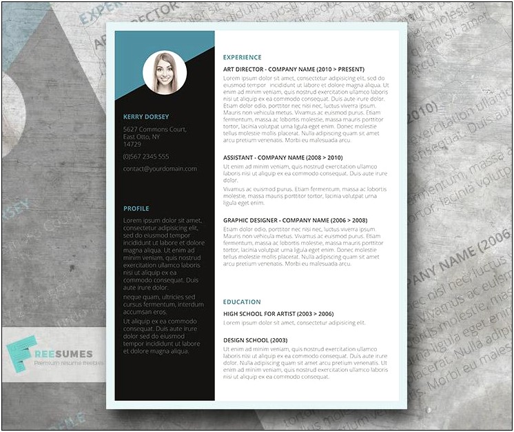 Latest Cv Templates 2018 Free Download