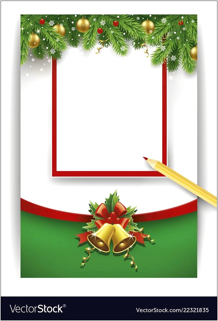 Letter From Santa Microsoft Word Template