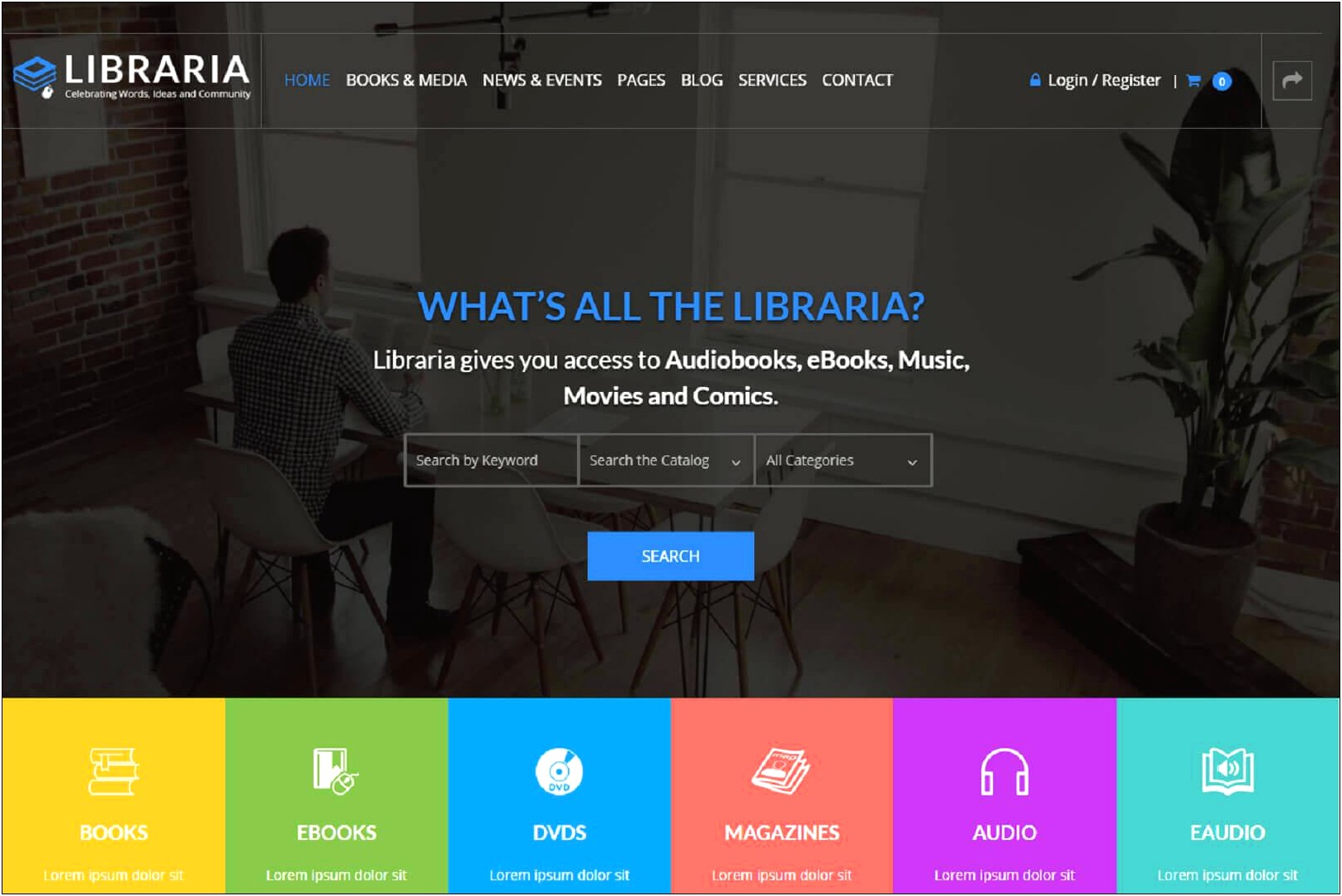 Library Management System Templates Free Download